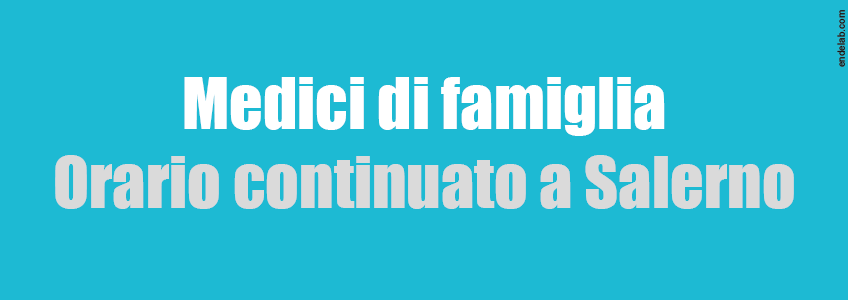 Il modello Apa prevede orario continuato dalle 8 alle 20